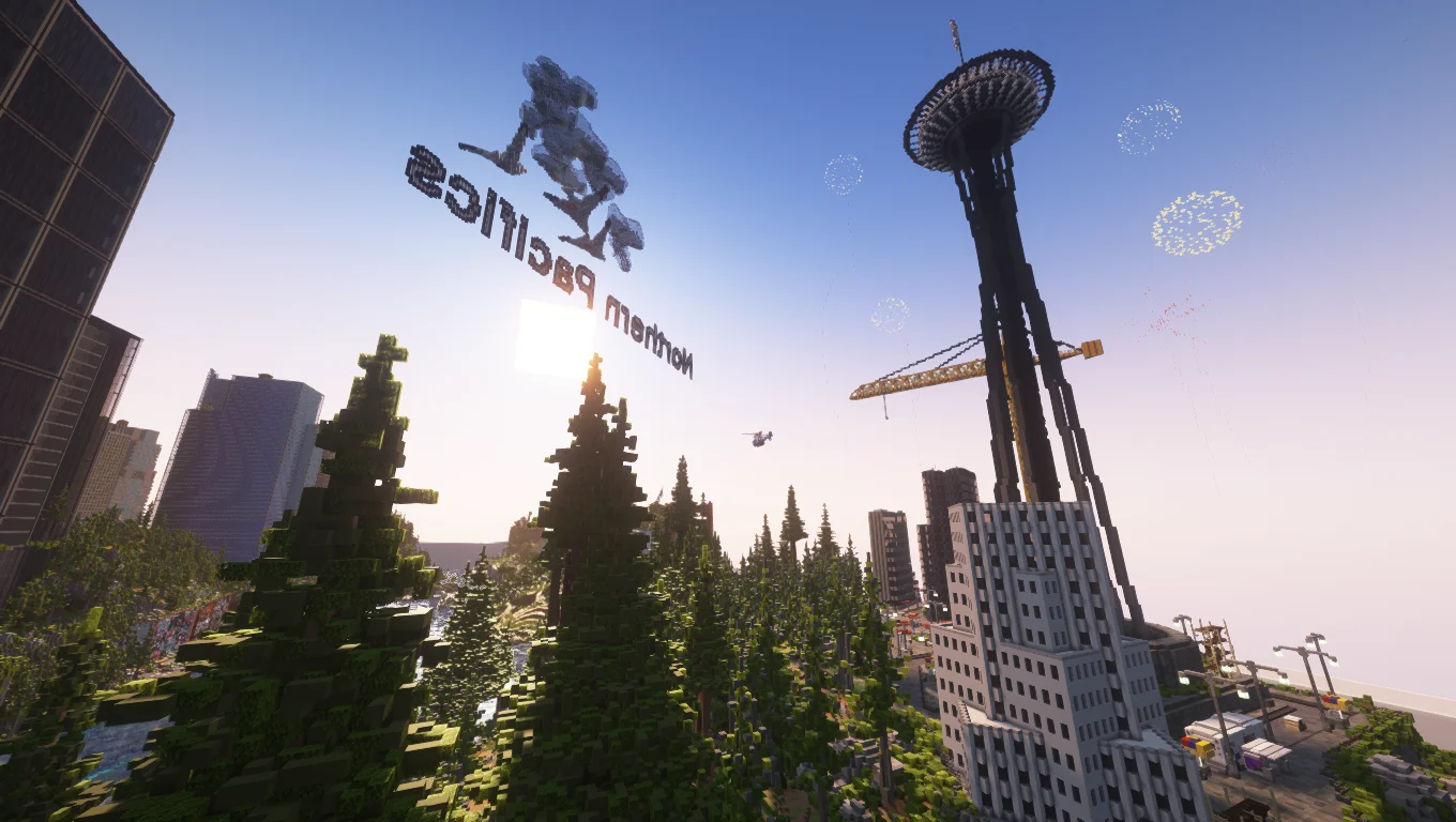 MrBeast Countries Build Competition - Pacific Northwest region - mountains, forests, and coastal terrain (NW2)