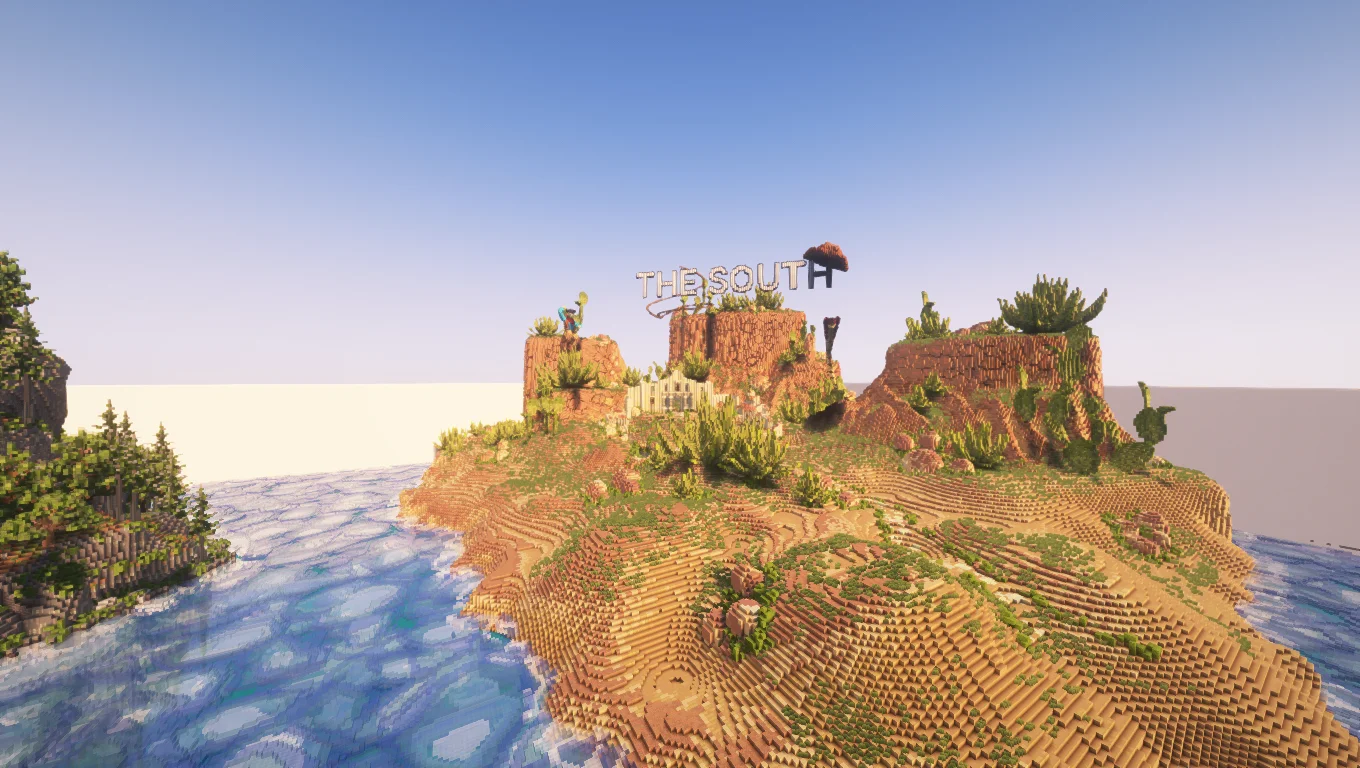 MrBeast Countries Build Competition - Southern region - bayous, deltas, and lowland terrain (South1)