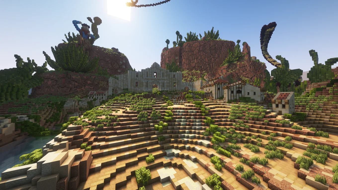 MrBeast Countries Build Competition - Southern region - bayous, deltas, and lowland terrain (South2)
