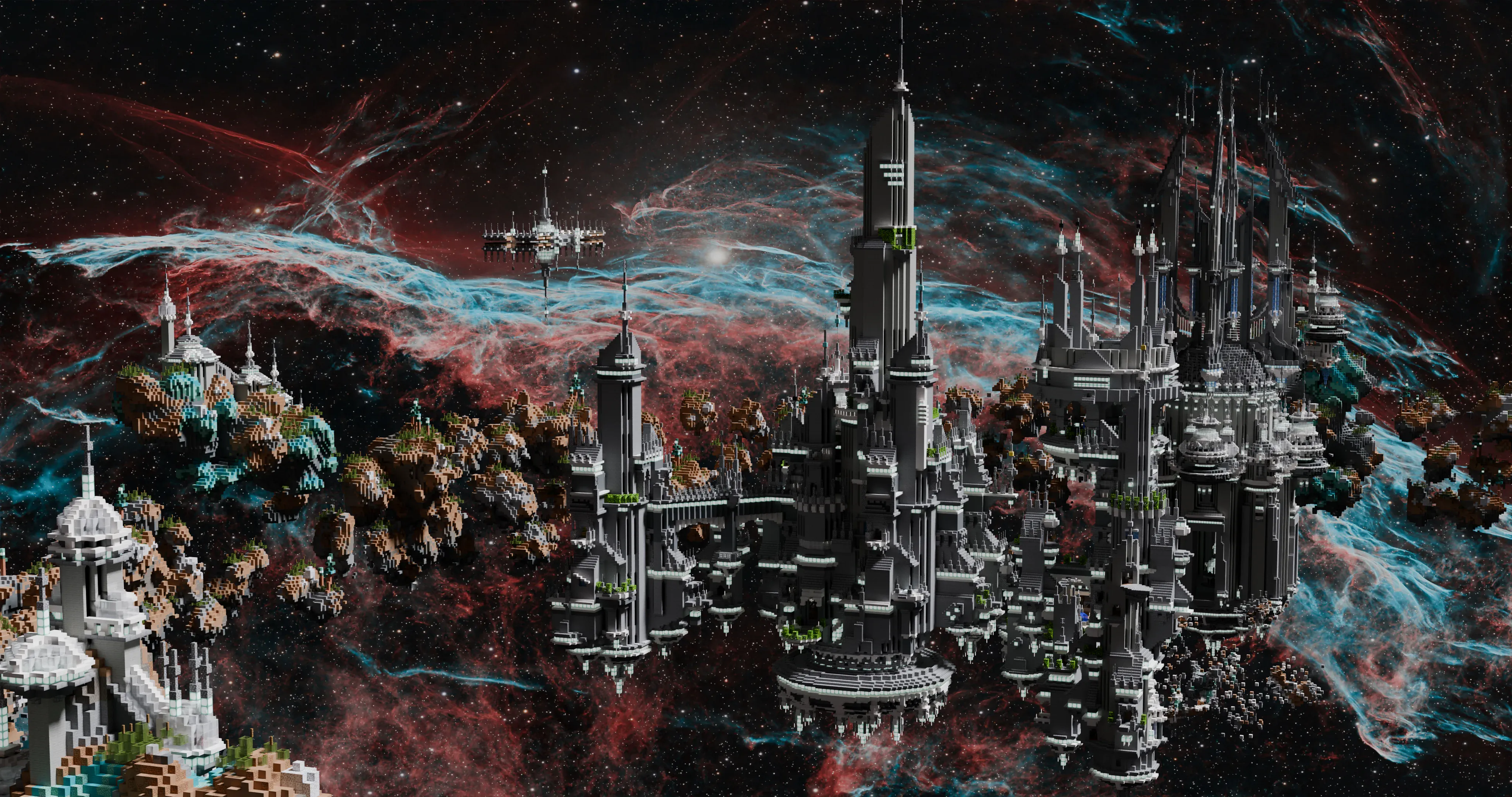 FutureX - Custom Minecraft Sci-Fi Build