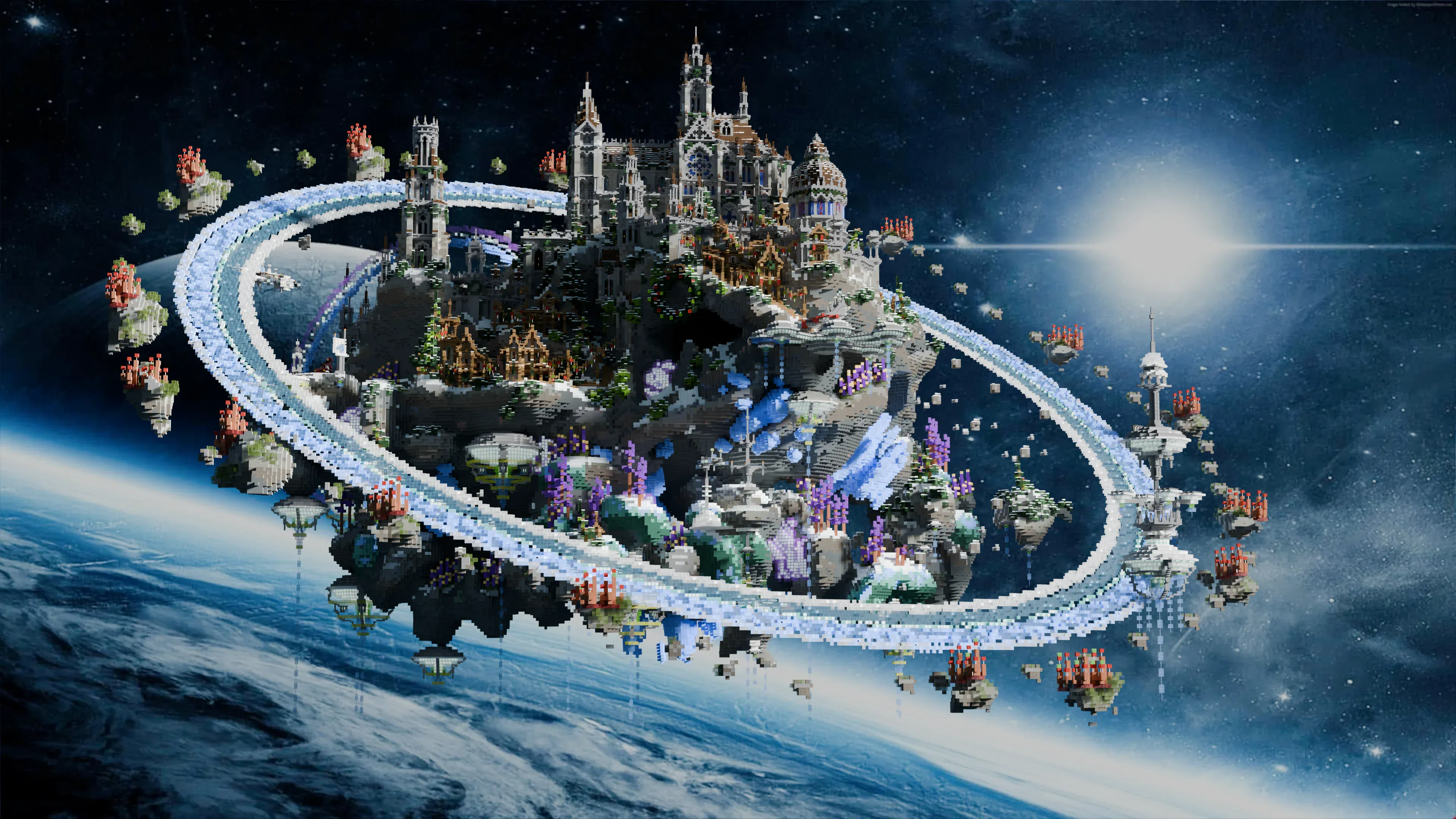 Christmas 2231 - One of the Best Minecraft Builds by lakeshore5