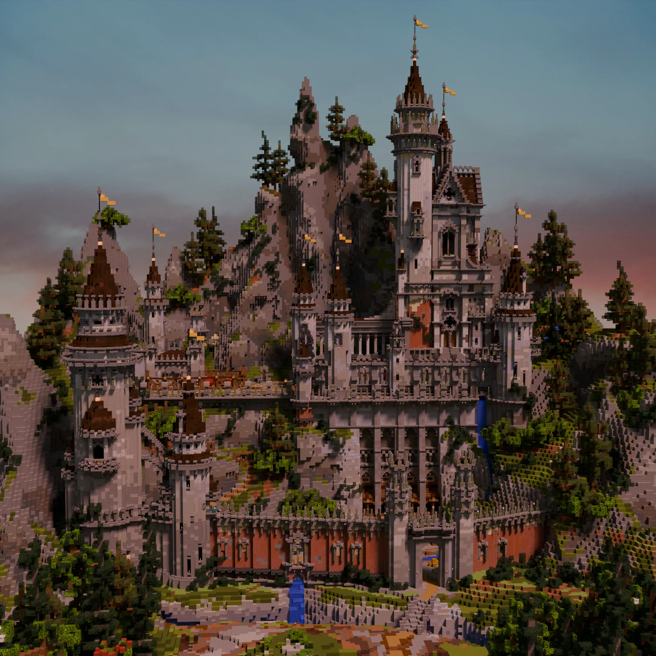 Xenos Castle - Minecraft Build Commission