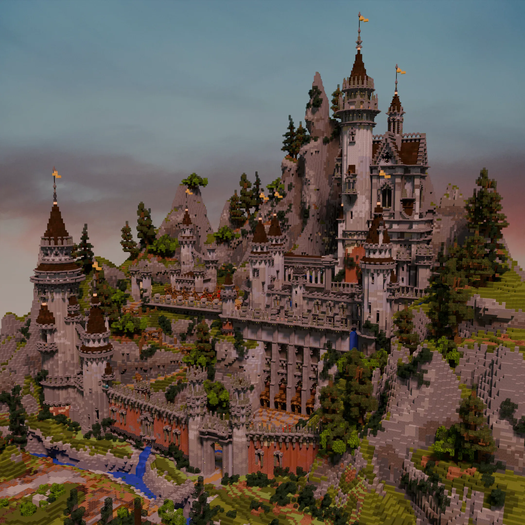 Outer approach to Xenos Castle